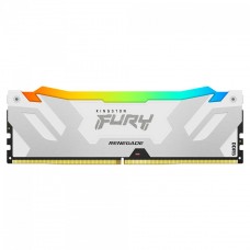 Memória DDR5 Kingston Fury Renegade, RGB, 16GB, 6400Mhz, White, KF564C32RWA-16