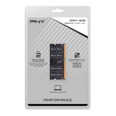 Memória Notebook DDR4 PNY Perfomance, 16GB, 2666MHZ, MN16GSD42666