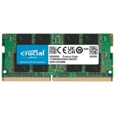 Memória para Notebook DDR4 Crucial, 16GB, 3200MHz, CT16G4SFRA32A