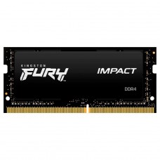 Memória Para Notebook Kingston Fury Impact, 16GB, 3200MHz, DDR4, CL20, Black, KF432S20IB/16