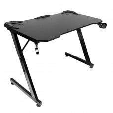 Mesa Gamer Xtrike Me DK-02, Com Suporte Para Headset e Copo, Preto