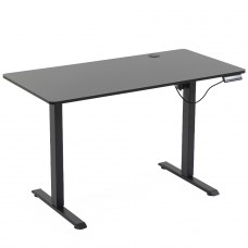 Mesa Para Escritório Dr.Office Balance, Altura Ajustável, Preta, DR-TB12060BA 