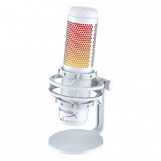 Microfone HyperX QuadCast S, USB, LED RGB, White, 519P0AA 