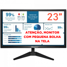 Monitor Dr. Office, 23 Pol, Full HD, 75Hz, HDMI/VGA, MDR-0506-23 - Open Box COM PEQUENA BOLHA NA TELA