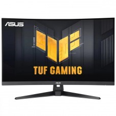 Monitor Gamer Asus TUF Gaming VG32WQ3B, 31.5 Pol, Quad HD, Curvo, 180Hz, Fast VA, 0.5ms, 120% sRGB, FreeSync Premium, HDMI/DP