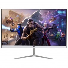 Monitor Gamer Brazil PC, 23.8 Pol, Curvo, Full HD, 100Hz, HDMI/VGA, Branco, M24CW-100FHD