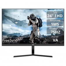 Monitor Gamer HQ Premium, 24 Pol, Full HD, 75Hz, 1ms, VA, HDMI/VGA ...