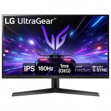 Monitor Gamer LG UltraGear, 27 Pol, Full HD, 180Hz, IPS, 1ms, FreeSync/G-Sync, HDMI/DP, 27GS60F-B.AWZM