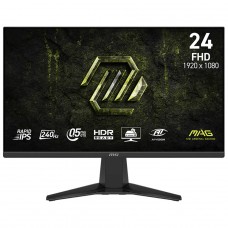 Monitor Gamer MSI MAG 245F X24, 24 Pol, Full HD, Rapid IPS, 0.5ms, 240Hz, 112% sRGB, FreeSync Premium, HDMI/DP