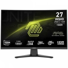Monitor Gamer MSI MAG 275CQF E18, 27 Pol, Curvo, WQHD, Rapid VA, 0.5ms, 180Hz, HDR, 136% sRGB, FreeSync, HDMI/DP