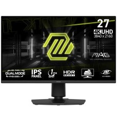 Monitor Gamer MSI MAG 275UPD E14, 27 Pol, Dual Mode, 4K/144Hz, FHD/288Hz, 1ms, IPS, HDR, 130% sRGB, FreeSync Premium, HDMI/DP