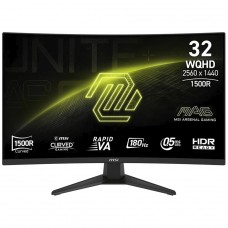 Monitor Gamer MSI MAG 321CQF E18, 31.5 Pol, Curvo, WQHD, VA, 0.5ms, 180Hz, 124% sRGB, HDMI/DP
