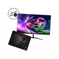 Monitor Gamer Ninja Tenseigan, 27 Pol, Full HD, IPS, 1ms, 240Hz, FreeSync, HDR, HDMI/DP, Black, MGN-007-27B, Brinde Mouse Pad Gamer Ninja
