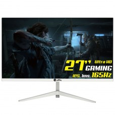 Monitor Gamer Ninja Tenseigan, 27 Pol, Ultra HD, IPS, 1ms, 165Hz, HDR, FreeSync, HDMI/DP, White, MGN-010-27W