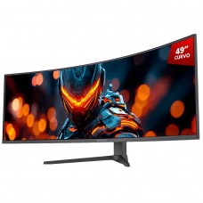 Monitor Gamer PCYes Z-Max Z49C, 49 Pol, Double QHD, Curvo, 1ms, 120Hz, VA, FreeSync/G-Sync, HDR, HDMI/DP/USB-C, PMGZ49C144BV