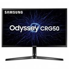 Monitor Gamer Samsung Odyssey , 24 Pol, Curvo, Full HD, 144Hz, FreeSync, HDMI/DP, LC24RG50FZLMZD