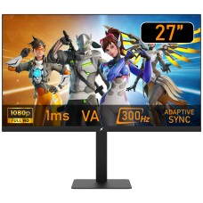 Monitor Gamer SuperFrame Ace, 27 Pol, Full HD, VA, 300Hz, 1ms, HDMI/DP, SF-MN-ACE27FSVFF2C