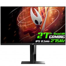 Monitor Gamer SuperFrame Orbit Plus V2, 27 Pol, Quad HD, 275Hz, IPS, 0.5ms, 99% sRGB, FreeSync/G-Sync, HDMI/DP, Preto, SF-MN-OP227QSIFE2CB
