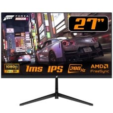 Monitor Gamer SuperFrame Precision, 27 Pol, Flat, Full HD, IPS, 1ms, 280Hz, HDR, FreeSync/G-Sync, HDMI/DP, SF-MN-PRE27FSIFE1B