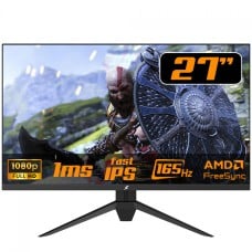 Monitor Gamer SuperFrame Precision, 27 Pol, Full HD, 165Hz, 1ms, IPS, 107% sRGB, FreeSync/G-Sync, HDMI/DP, SFPFB27165-FHD-PRO
