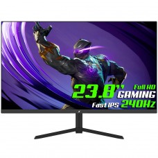 Monitor Gamer SuperFrame Vision, 23.8 Pol, Full HD, Fast IPS, 240Hz, HDR, FreeSync/G-Sync, HDMI/DP, SFVSFB-24240-FHD-PRO