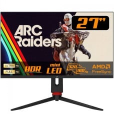 Monitor Gamer SuperFrame Wing, 27 Pol, MiniLED, Dual Mode, 4K Ultra HD 160Hz / Full HD 320Hz, FreeSync/G-Sync, HDMI/DP, SFWGFB-27160-UHD-PRO