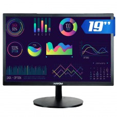 Monitor Hayom, 19 Pol, LED, 60Hz, HDMI/VGA, VESA, Preto, MO6001