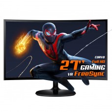 Monitor Gamer Samsung 27 Pol Curvo, Full HD, HDMI/VGA, FreeSync, LC27F390FHLMZD