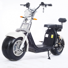 Moto Elétrica RideMode ECO 2000w, Aluminium, White, EM-02-BW