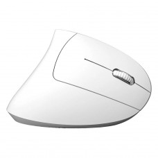 Mouse Ergonômico Vertical Vinik Power Fit, 1600 DPI, Wireless, 6 Botões, Branco, PM300