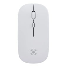 Mouse Fortrek Slim MS14, Wireless, Tri-Mode, 1600 DPI, 3 Botões, Branco, 85747
