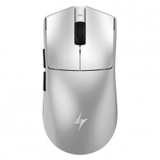 Mouse Gamer ATK Blazing Sky X1 V2 Ultimate, Wireless, 30.000 DPI, 8K, Sensor PAW 3950, Prata