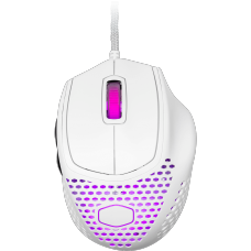 Mouse Gamer Cooler Master MM720 16 000 DPI 6 Botões RGB Matte White MM 720 WWOL1