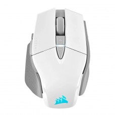 Mouse Gamer Corsair M65 RGB Ultra, Wireless/Bluetooth, 26000 DPI, 8 Botões, Branco, CH-9319511-NA2