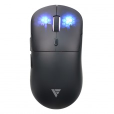 Mouse Gamer Force One Supernova V2 Wireless, RGB, Sensor PAW3311, 7200 DPI, 6 Botões, Preto
