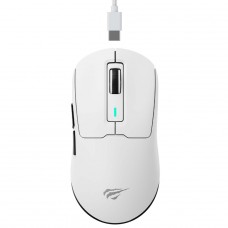 Mouse Gamer Havit MS969SE, Wireless/Bluetooth, 8000DPI, 6 Botões, PAW3104, Branco