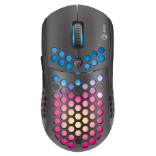 Mouse Gamer Marvo M399, 6400 DPI, 6 Botões, RGB, Black
