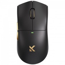 Mouse Gamer MCHOSE K7 Ultra Black, Wireless, Bluetooth, 42000 DPI, 8K, Sensor PAW 3950, Com Dock De Carregamento, Preto, MC-K7-9