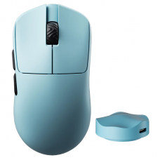 Mouse Gamer Scyrox V6, 8K, 30000 DPI, Sensor PAW 3950, Wireless, Azul