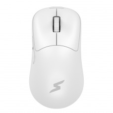 Mouse Gamer SuperFrame Flick Pro, Wireless/Bluetooth, Sensor Pixart 3395, 26.000 DPI, 5 Botões, White - Open Box