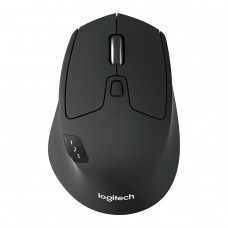 Mouse Logitech M720 Triathlon, 1000 DPI, Wireless, Bluetooth, 8 Botões, Preto, 910-004790