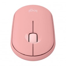 Mouse Logitech Pebble 2 M350s, Sem Fio, Bluetooth, Rosa, 910-007048