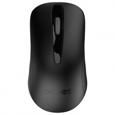 Mouse PCYes Comfort, Wireless, 1200 DPI, 3 Botões, Preto, PMOC12W