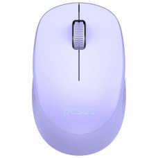Mouse PCYes Mover Purple, Wireless, 1600 DPI, 3 Botões, Roxo, PMMWSCPP