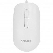 Mouse Vinik Dynamic Slim, 1600 DPI, 3 Botões, Branco, DM126B