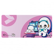 Mousepad Gamer Akko 7th Anniversary, 900x400x4mm, Pink