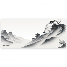 Mousepad Gamer Force One Skyhawk Banshi, XXL (900mm X 400mm x 3mm), Branco