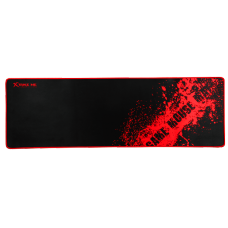 Mousepad Gamer XTRIKE-ME MP-201, Grande, Prova D'agua, Black/Red, MP201BK