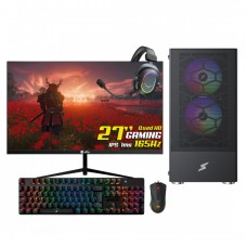 PC Completo T-Gamer Betelgeuse Intel Core i5 12400F, Memória 8GB DDR4,  RTX 3050, SSD 500GB, Monitor Gamer 27, Teclado, Mouse, Headset