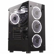 PC GAMER CAPTAIN Intel Core i5 14400F / AMD Radeon RX 9070 16GB / 16GB DDR4 (2X8GB) / SSD 480GB 